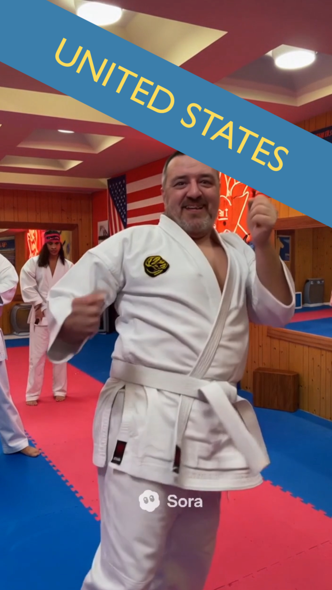 sora2 is making my US life even better aside from the pizza, bagel and the martial arts